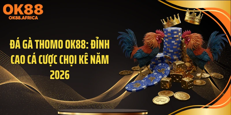 Đá Gà Thomo OK88: Đỉnh Cao Cá Cược Chọi Kê Năm 2026