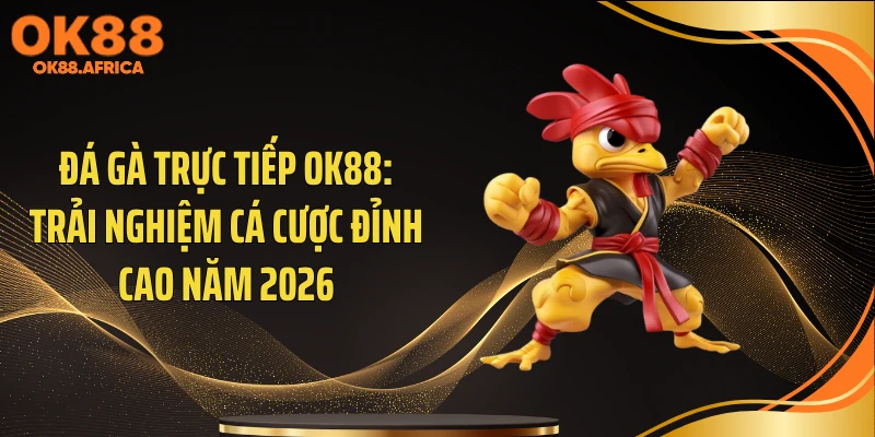 Đá Gà Trực Tiếp OK88: Trải Nghiệm Cá Cược Đỉnh Cao Năm 2026