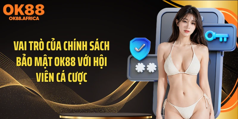 Vai trò của chính sách bảo mật OK88 với hội viên cá cược